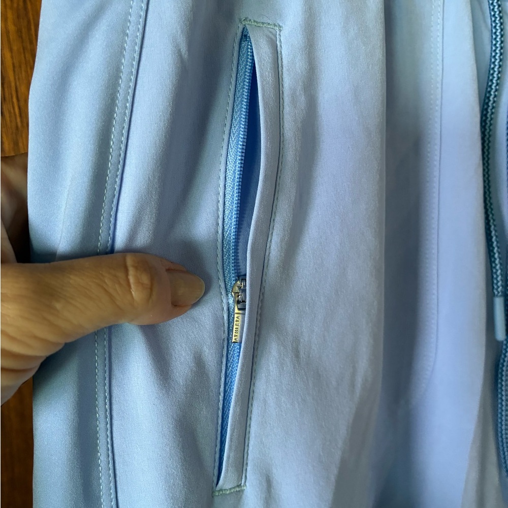 Athleta Expedition Sleeveless Periwinkle Blue Skort Dress - Size 12 - Picture 5 of 8